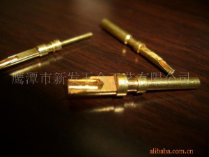 電子插孔，母端，銅針